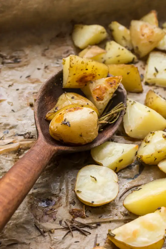Pomme de terres cuite